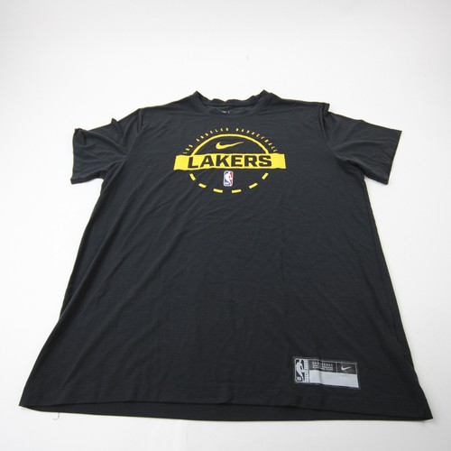 Los Angeles Lakers Nike NBA Authentics Dri-Fit Short Sleeve Shirt