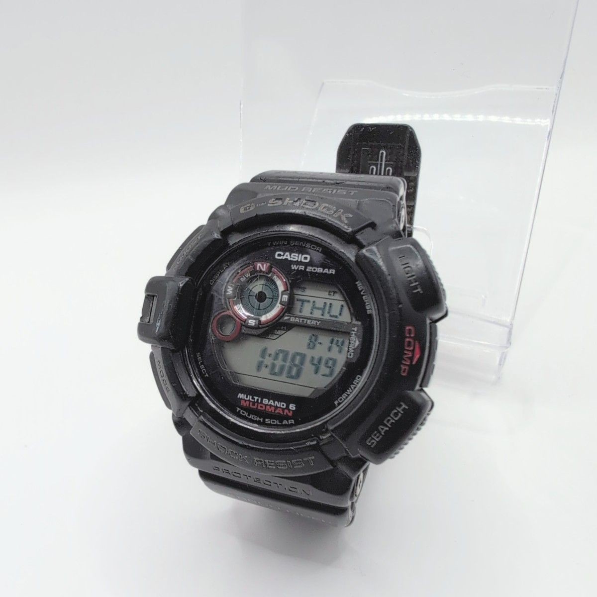 時計 CASIO G-SHOCK MUDMAN GW9300 CASIO G-Shock Mudman GW-9300 Black Solar Atomic Radio Men's