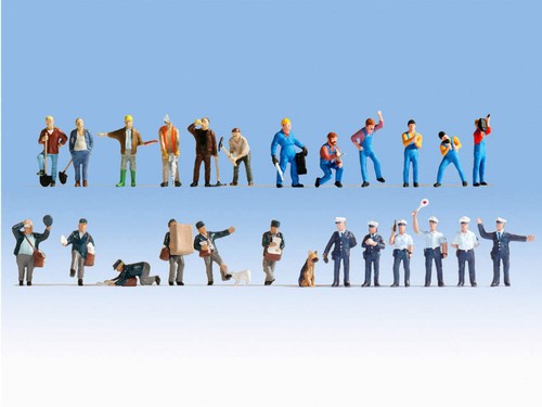 Juego de figuras XL Still 16109 calibre HO/OO en el trabajo | Zustand: New