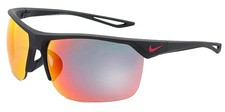 Nike Trainer M Men's Black Semi-Rimless Wrap Sunglasses NKEV1013-006 Italy