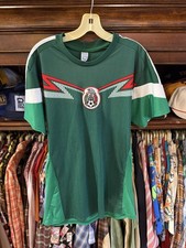 Mexico Jersey Mens One Size Green Soccer Revival National Team Fan Shirt