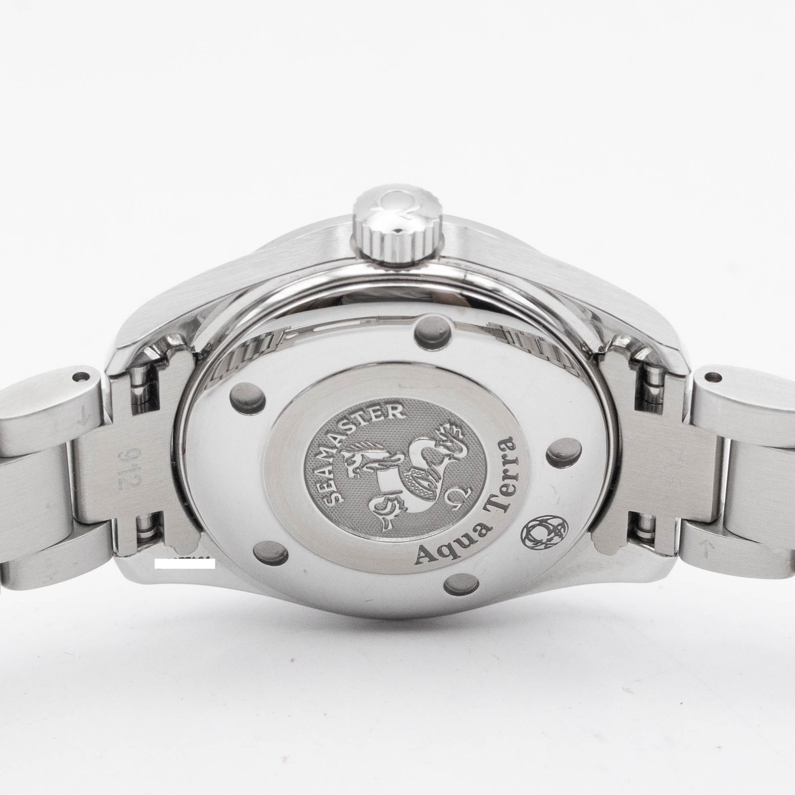 OMEGA Seamaster Aqua Terra 2563.75 Pearl Dial Automatic Ladies Watch image 4