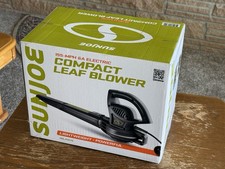 Sun Joe SBJ597E 155-MPH 6A Electric Leaf Blower Lightweight Portable