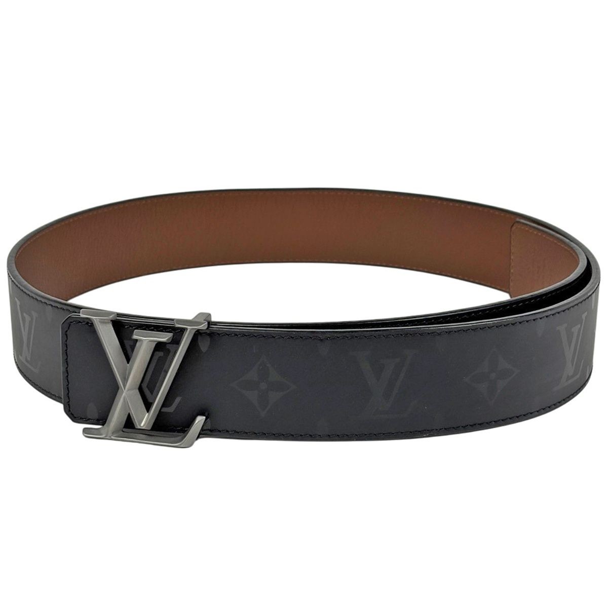 Louis Vuitton Authentic Ceinture LV Pyramid Monogram Illusion Reversible image 5