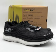 Skechers GO RUN RIDE 10 246045/BKW Men's NEW Running Shoes Black Multiple Sizes