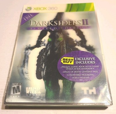 NEW Darksiders II XBOX 360 game BEST BUY Lenticular Limited Edition w/Comic Book