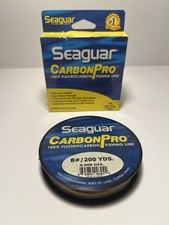 SEAGUAR CarbonPro 100 Fluorocarbon Fishing Line 8LBS 200 Yards