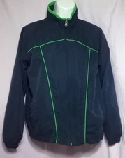 Women's Blue With Green Trim Dunlop Jogging Set Size Sm