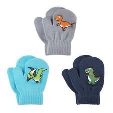 Century Star Toddler Mittens  Gloves - Magic Stretch Knitted Soft Baby Mitte...