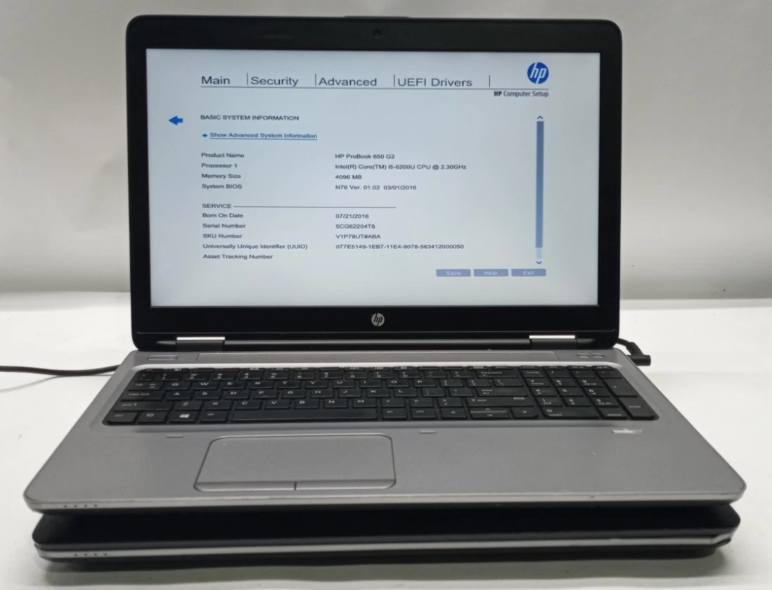 Windowsノート本体 HP ProBook / Core i5-6200U HP ProBook Intel Core i5 6th Gen. PC Laptops & Netbooks 4 GB RAM