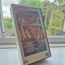 Indiana Jones and the Temple of Doom VHS Video Tape PAL 1984 Harrison Ford