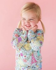 Posh Peanut Disney Princesses 2-piece 6-12M Pajamas