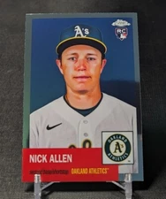 Nick Allen Rookie RC 2022 Topps Chrome Platinum Anniversary Card #235 Athletics
