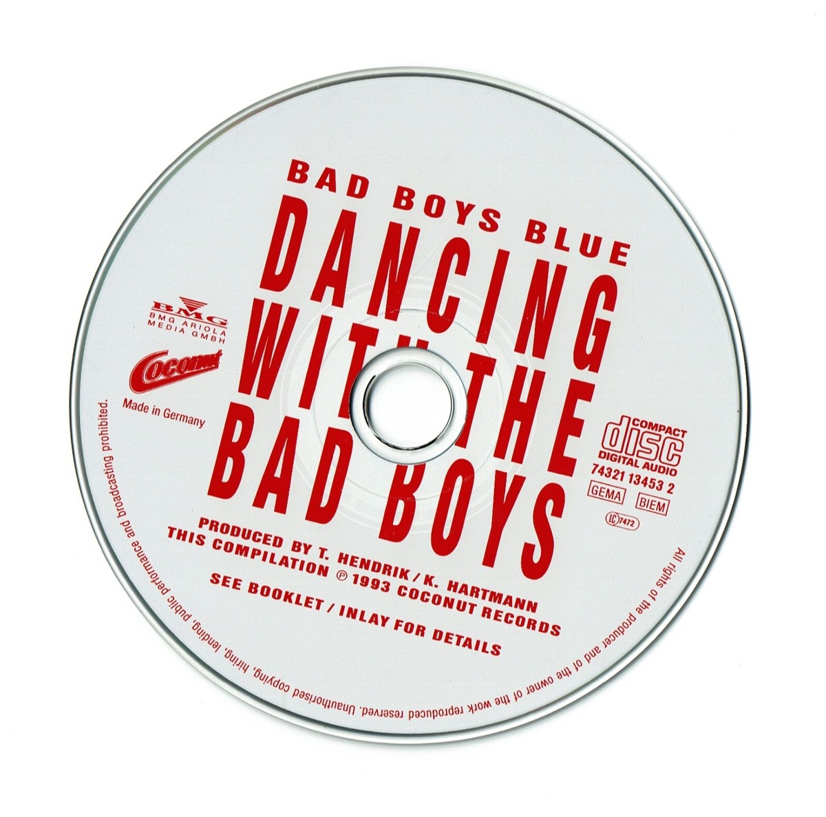 Bad Boys Blue ‎- Dancing With The Bad Boys (Autograph CD) - CD