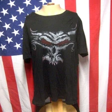 BROCK LESNAR tee XL pro wrestling T shirt Deathclutch skull logo MMA martial art
