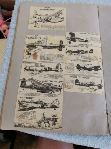 1940's WW2 Scrapbook Post-War Airplanes 37 Pages, Vintage Old Planes, Very Rare✨ - Picture 17 of 24
