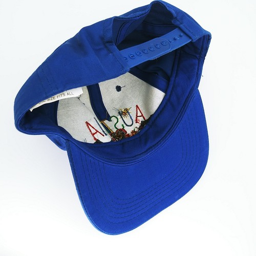 Gorra de béisbol Austria suave lavada azul algodón snapback para hombre y mujer - Imagen 3 de 6
