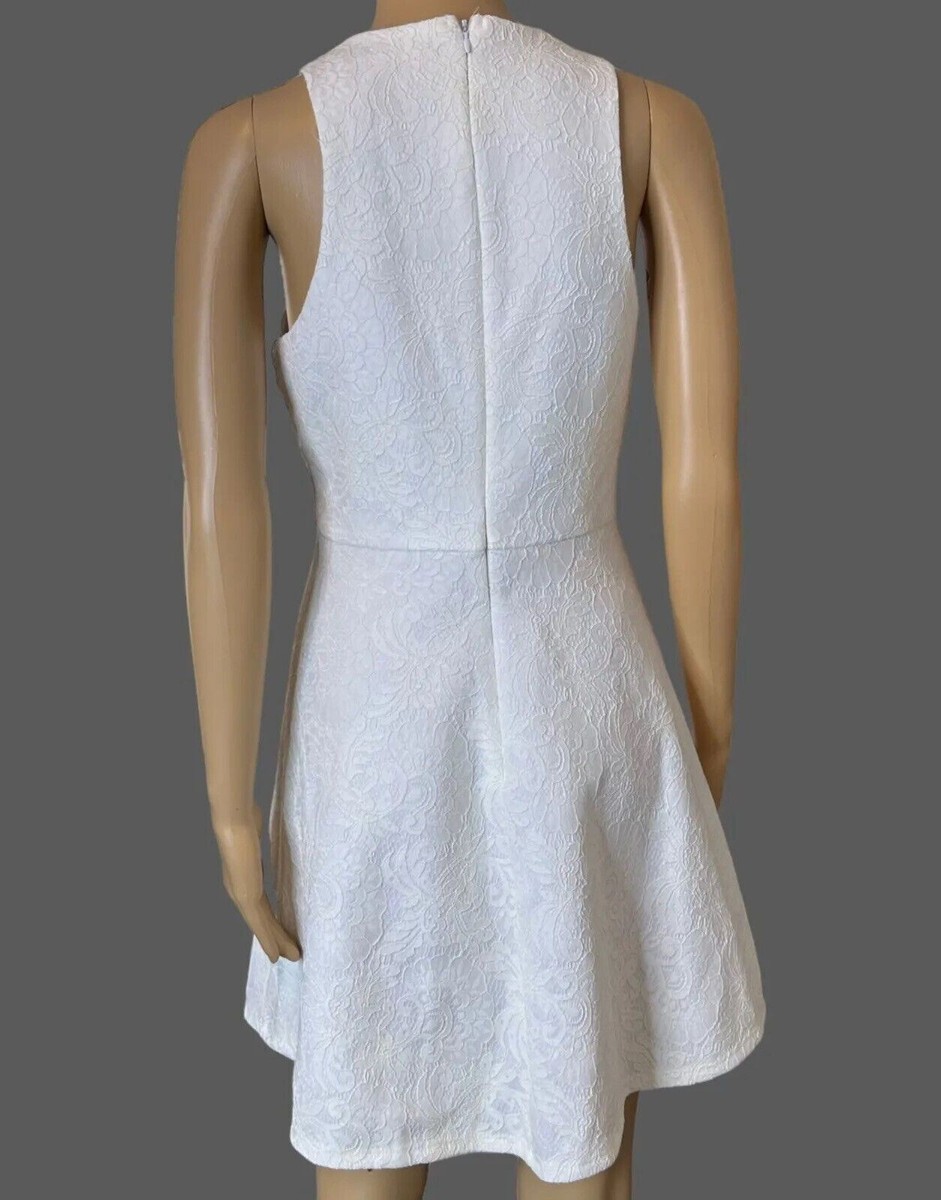 francesca's white dresses Francescas Dress With Colored Flowers This Little White Dress is specially curated for brides Francescas - Women's Size L