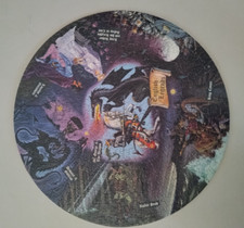 Vintage 1965 SPRINGBOK Circle Jigsaw Puzzle Round Complete English Legends C903