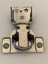 30 Count DTC 1-1/4" Overlay CABINET HINGE, 105 deg open, 6 way adj. Q45HC (30x)