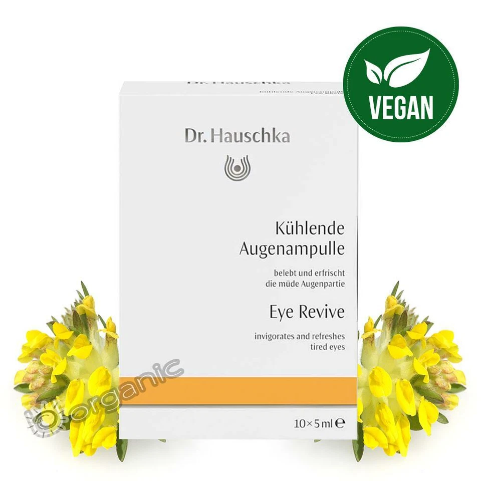 DR. HAUSCHKA Dr Hauschka Genuine Organic Eye Revive 10 x 5ml Soothes Tired Eyes