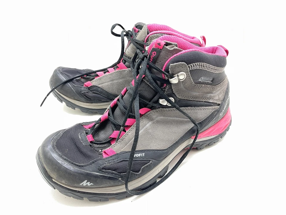 Quechua Damen Halbschuh Trekkingschuh Comfortschuh Mehrfarbig Gr. 39 (UK 6)