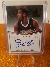 2014-15 Paramount Penmanship Autographs #JTH Jason Thompson Auto /99 - NM-MT