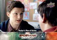 2019 Upper Deck Spider-Man Far From Home Base #2 Peter Parker's Plan of Action
