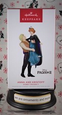 2022 Hallmark Christmas Ornament Frozen II - Anna and Kristoff