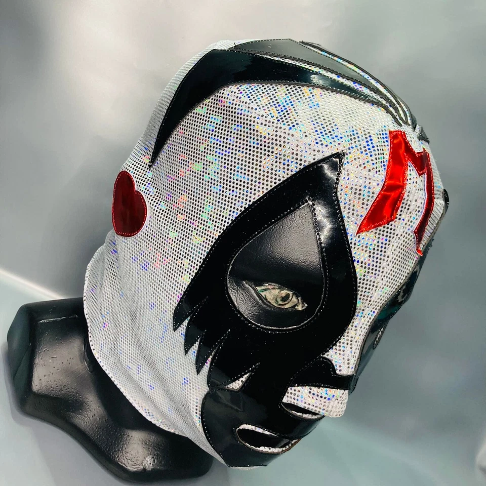 Mil Mascaras handmade Semi Professional Wrestling Lucha Libre Luchador Mascara - Image 2 of 4