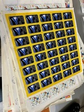 Occasione lotto divertimento 50  fogli interi diversi (migliaia di francobolli)