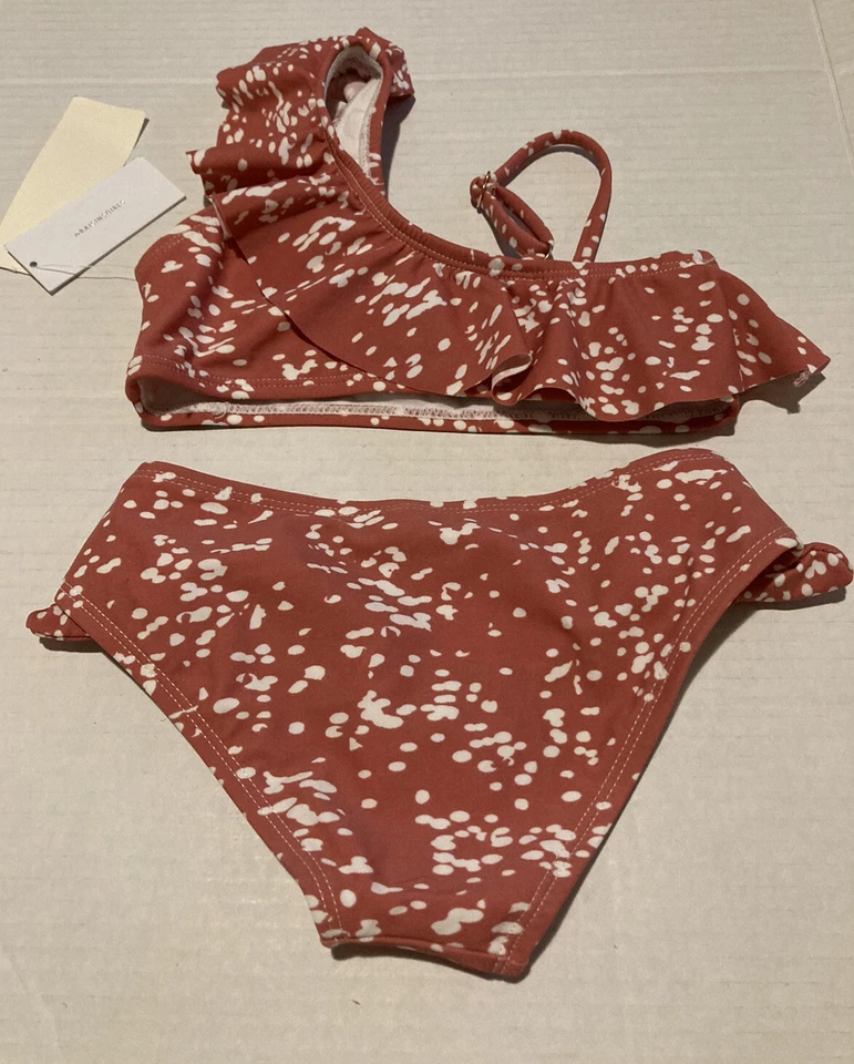 Nuevo con etiquetas Conjunto de bikini Raisins Girls rosa Total Eclipse 5 SR$38 Foto 4 de 4