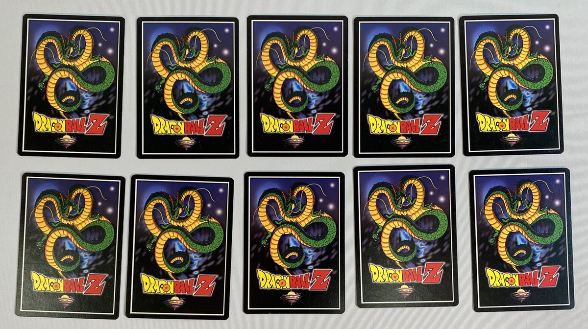 Vintage 2000 Dragon Ball Z Collectible Card Game CCG Score 10-Card