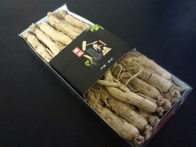 White Panax Korean Ginseng Whole Root High Grade Changbai Mountain 25g-100g UK