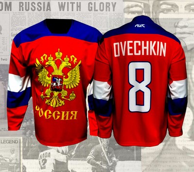 alex ovechkin russian jersey