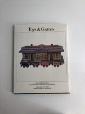 Toys and Games William Ketchum Cooper-Hewitt Museum 1981 Dust Jacket Hardcover