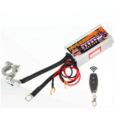 Wireless Remote Battery Isolator For Car Disconnect Cut Off Power Kill Switch