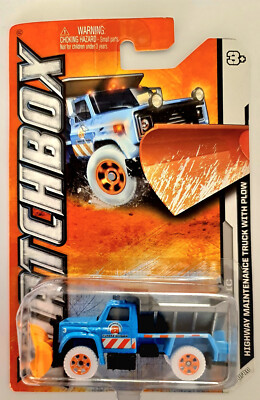 MATCHBOX CHEVROLET C5080 MBX ARCTIC HIGHWAY MAINTENANCE TUNDRA DIVISION TRUCK