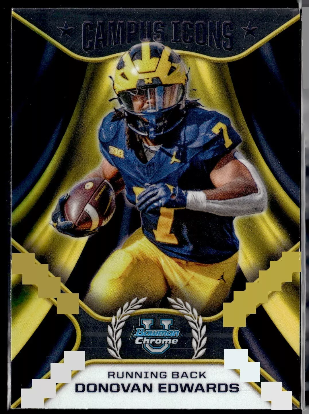 Donovan Edwards trading card