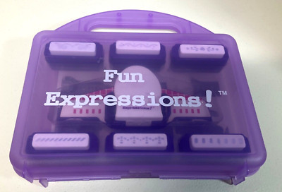 Fun Expressions Paper Craft Boarder Punches 6 Different In Case Scrapbooking 