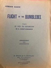 Flight of the Bumblebee Hummelflug Adrian Dante Rimsky-Korsakov Akkordeon Noten