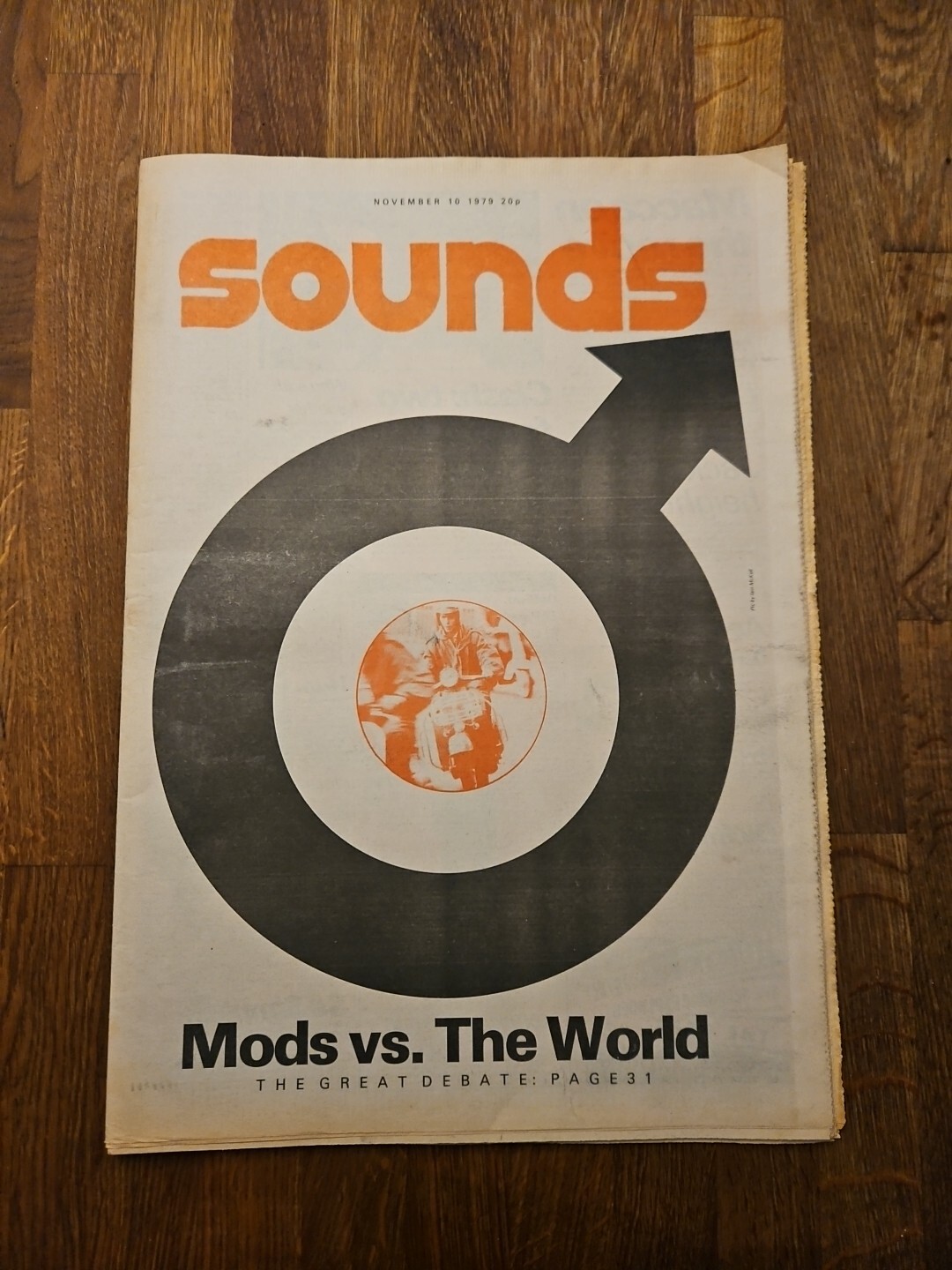 Sounds Music Newspaper November 10th 1979, MODS Vs. The World Cover eBay
