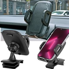 Black Adjustable Air Vent Car Mount Secure Holder For Tesla Model 3 / Model Y