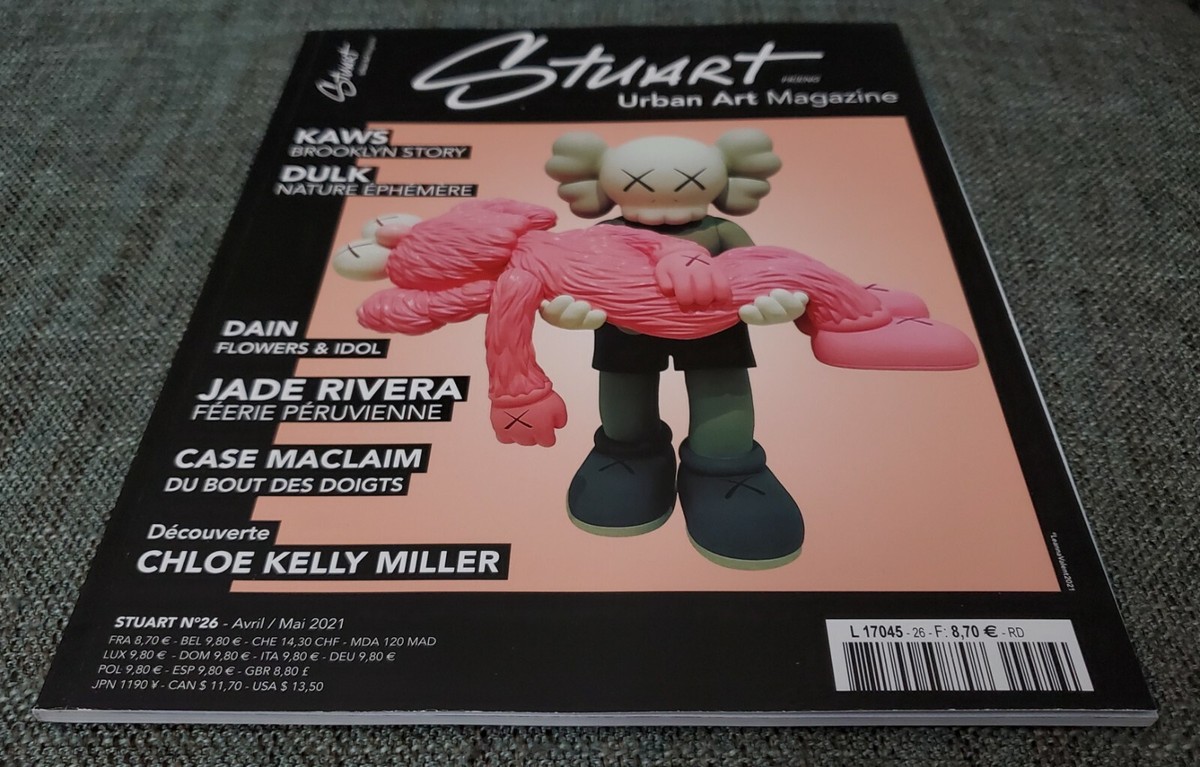 Stuart Urban Art Magazine No.26 Apr/May 21 KAWS Gone Grey