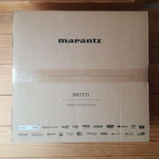 Marantz Slim Home Theater AV Surround Receiver Slver NR1711 FN 7.2ch AC 100V New