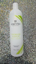 Odorless Acrylic Nail Liquid by Cuccio Pro for Women - 16 oz Acrylic Liquid
