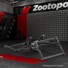 Zootopo Racing Simulator Pedal Mount Stand With Seat Slot To Match Racing Seat