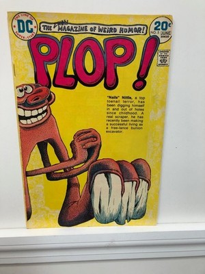 Plop # 5    FINE    June 1974   Basil Wolverton cover   Many creators. See below