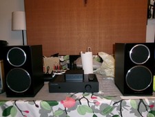 Wharfedale Diamond 220 Bookshelf Speakers - Immaculate Condition - Original Box