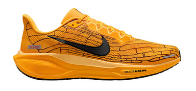 Nike Pegasus 41 LV8 Sz 8 Men Running Shoes University Gold Black IH3257-700 NEW